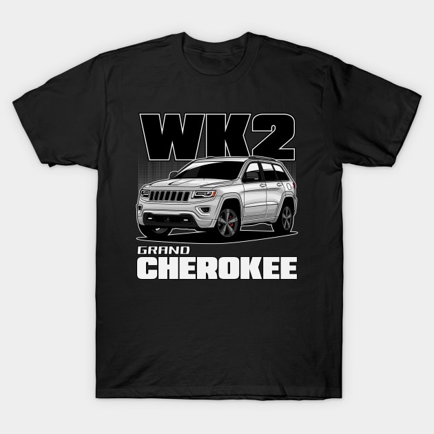 Grand Cherokee WK2 T-Shirt by idrdesign